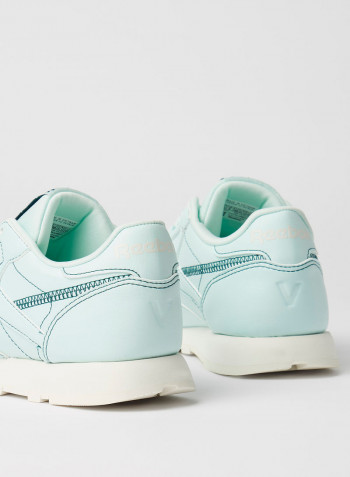 Classic Leather Vegan Sneakers Blue
