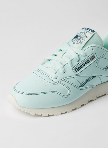 Classic Leather Vegan Sneakers Blue