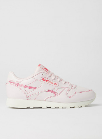 Classic Leather Vegan Sneakers Pink