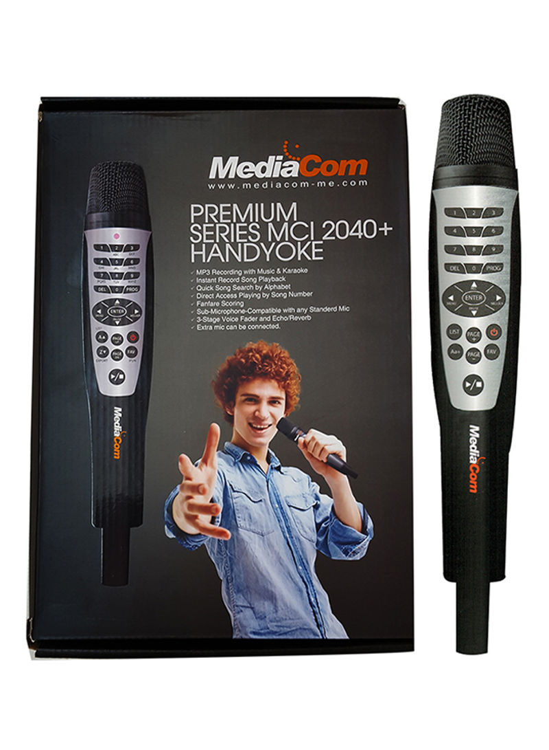 Premium MCI 2040 Handheld Karaoke Player 2040+ Black