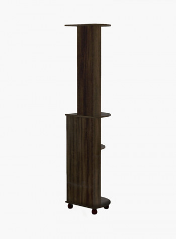 Puerto Bar Rack Dark Walnut 39.5 x 175.4 x 39.5centimeter