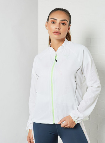 Woven Ultra Running Jacket White