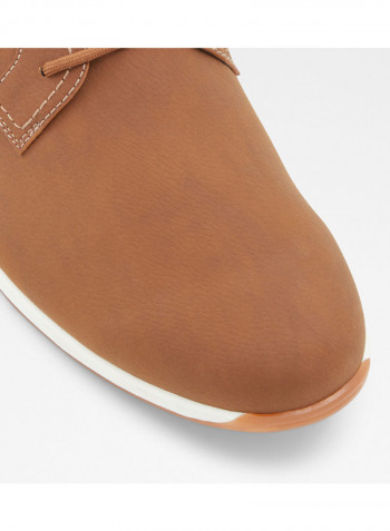 Coruche Lace-Up Low Top Sneakers Brown/Blue