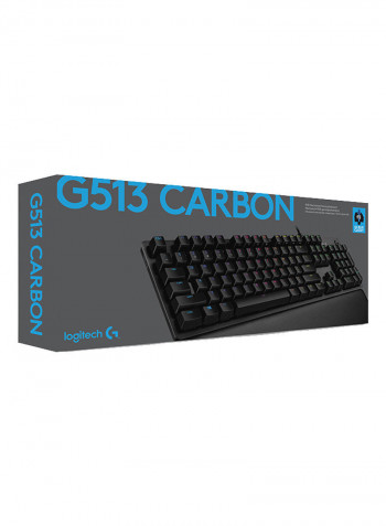 G513 Gx Carbon Rgb Usb Clicky Gaming Keyboard Black