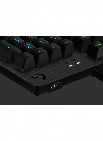 G513 Gx Carbon Rgb Usb Clicky Gaming Keyboard Black