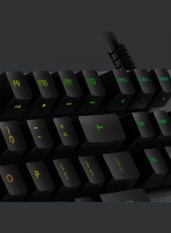 G513 Gx Carbon Rgb Usb Clicky Gaming Keyboard Black