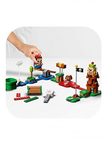 Super Mario Adventures And Starter Course Building Kit