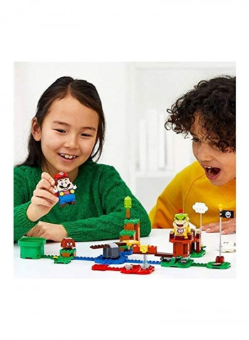 Super Mario Adventures And Starter Course Building Kit