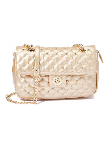 Emerald Remix V3 Crossbody Bag Light Gold