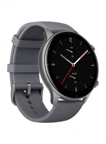 GTR 2e Smartwatch With 24 Hours Heart Rate And SPO2 Monitor Slate Grey