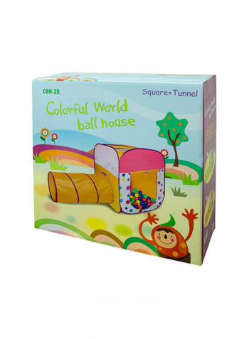 Colorful Ball House With 100 Piece Balls