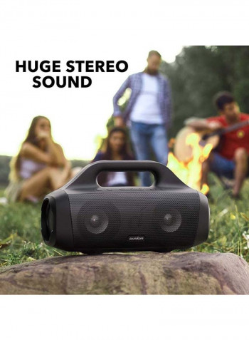Motion Boom Outdoor Speaker With Titanium Drivers Black
