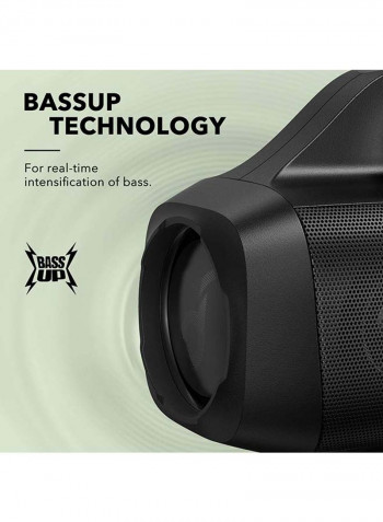 Motion Boom Outdoor Speaker With Titanium Drivers Black