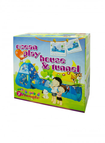 Ocean Square Play House With 100-Piece Balls