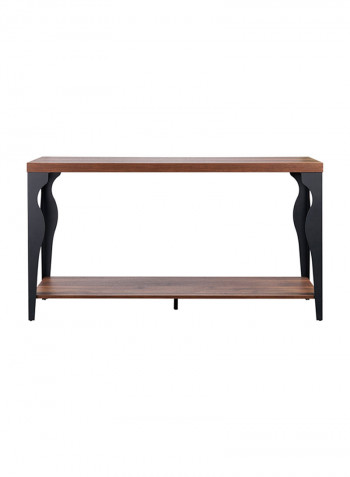 Arizona 2-Tier Sofa Table Brown/Black