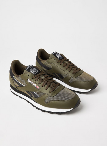 Classic Leather Sneakers Green