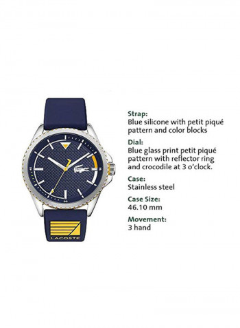 Men's Cap Marino Water Resistant Analog Watch 2011027