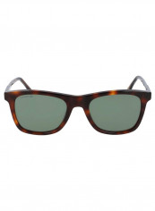 Men's Full Rimmed Modified Rectangular Frame Sunglasses - Lens Size: 53 mm