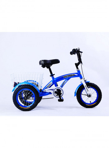 Tricycle With Rear Basket for Kids 40x73x25cm