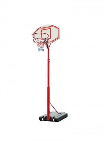 Adjustable Basketball Stand And Ring Set