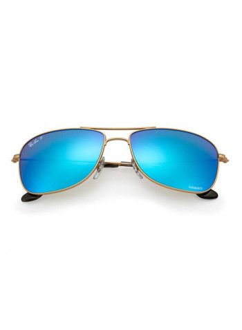 Full Rim Square Sunglasses - Lens Size: 59 mm