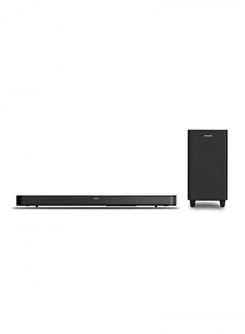 Bluetooth Soundbar With Wireless Sub Woofer HTL8162 BLACK