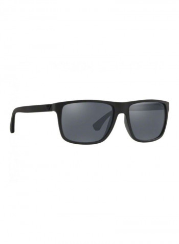 Men's Rectangular Sunglasses - Lens Size: 56 mm