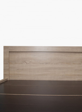 Cooper Twin Sized Bed Brown