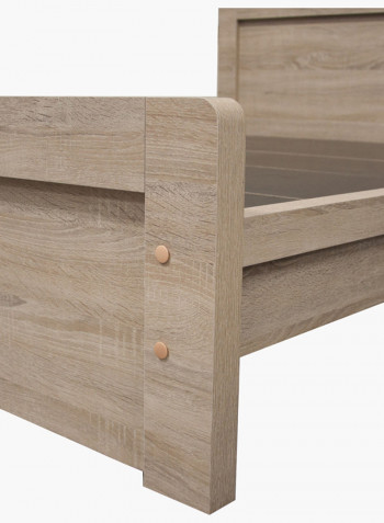 Cooper Twin Sized Bed Brown