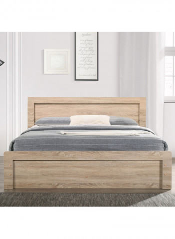 Cooper Twin Sized Bed Brown
