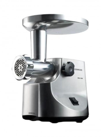 Die Cast Metal Meat Grinder 1600W MG510 Silver/Clear