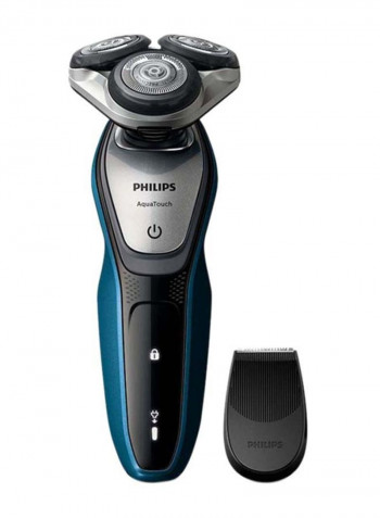 Electric Face Shaver Black/Blue/Grey
