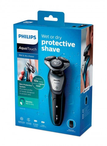 Electric Face Shaver Black/Blue/Grey