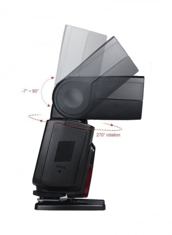 Wireless Master Slave Flash For Canon DSLR Camera Black