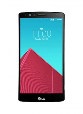 G4 H818 Dual SIM Black 32GB 3GB RAM 4G LTE Leather Back Cover