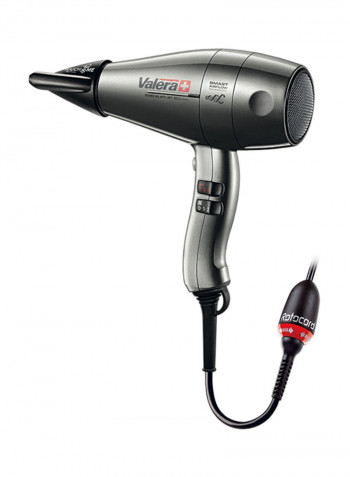 Swiss Silent Jet 8600 Ionic Rotocord Hair Dryer Black