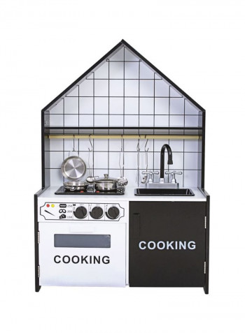 Wooden Kitchen Set 60.5x31x91cm