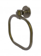Continental Collection Groovy Accents Towel Ring Gold 9x9x7inch