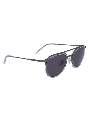 Men's Full-Rim Metal Oval Sunglasses - Lens Size: 54 mm