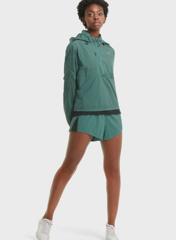 Run Lite Woven Jacket Green