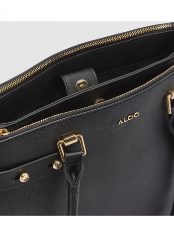 Stylish And Durable Trackandfield Hand Bag Black