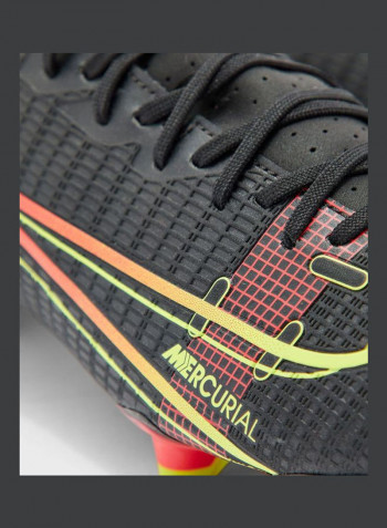 Vapor 14 Academy FG/MG Sport Shoes أسود / أحمر/ أخضر