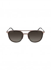 Men's Full-Rim Metal Oval Sunglasses - Lens Size: 54 mm