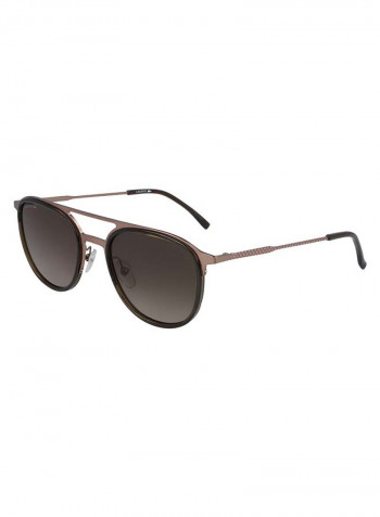 Men's Full-Rim Metal Oval Sunglasses - Lens Size: 54 mm