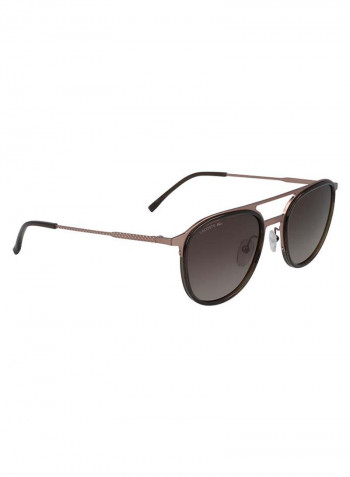 Men's Full-Rim Metal Oval Sunglasses - Lens Size: 54 mm