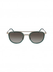 Men's Full-Rim Metal Oval Sunglasses - Lens Size: 54 mm