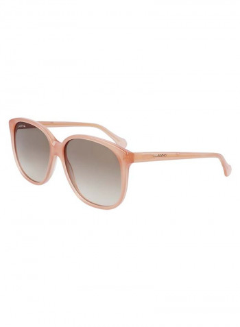 Women's Full-Rim ZYL Modified Rectangle Sunglasses - Lens Size: 60 mm