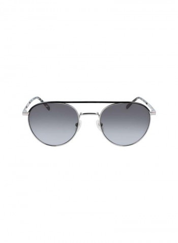 Full-Rim Metal Oval Sunglasses - Lens Size: 52 mm