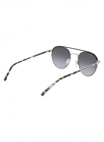 Full-Rim Metal Oval Sunglasses - Lens Size: 52 mm