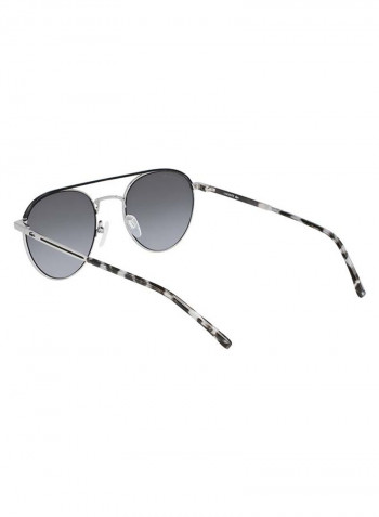 Full-Rim Metal Oval Sunglasses - Lens Size: 52 mm
